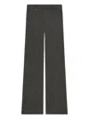 Courrèges Wool Trousers In Black