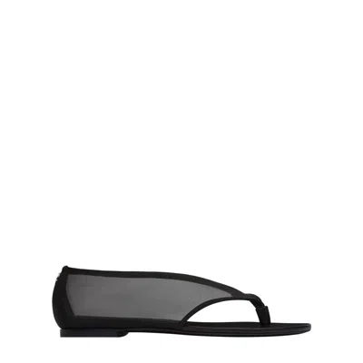 COURRÈGES COURRÈGES WRAPPED MESH THONGS