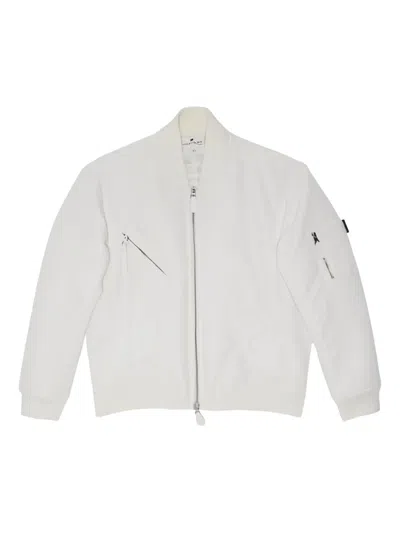Courrèges Zip-fastening Pocket Jacket In White