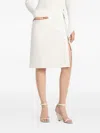Courrèges Zip-fastening Skirt In White