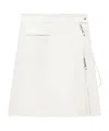 Courrèges Zip-fastening Skirt In Neutral