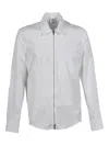 Courrèges Hemd Mit Reissverschluss In White