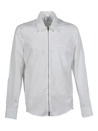 Courrèges Hemd Mit Reissverschluss In White