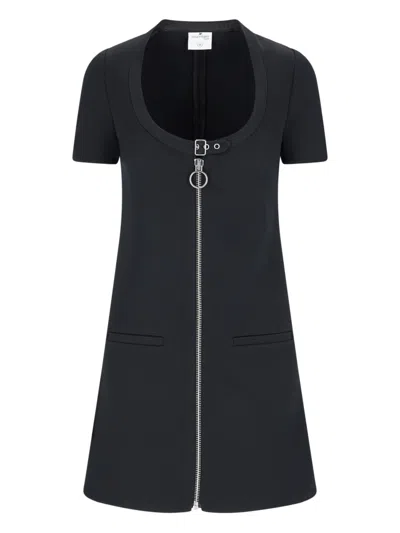 COURRÈGES ZIP MINI DRESS