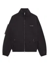 Courrèges Zip-up Bomber Jacket In Black