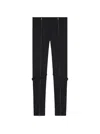 Courrèges Zip Wool Blend Pants