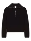 Courrèges Courreges Pre Zipped Wool Sweater
