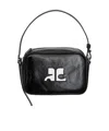 Courrèges Zippered Camera Bag In Black