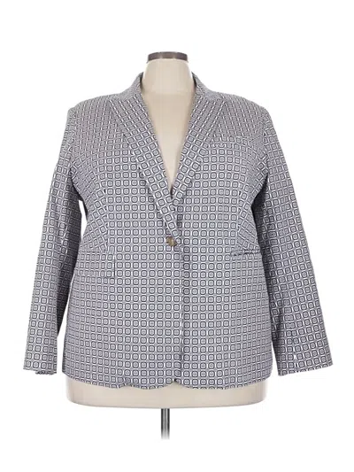 Pre-owned Court & Rowe Blazer Jacket In Gray