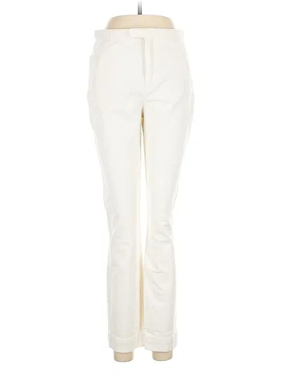 Pre-owned Court & Rowe Casual Pants In White