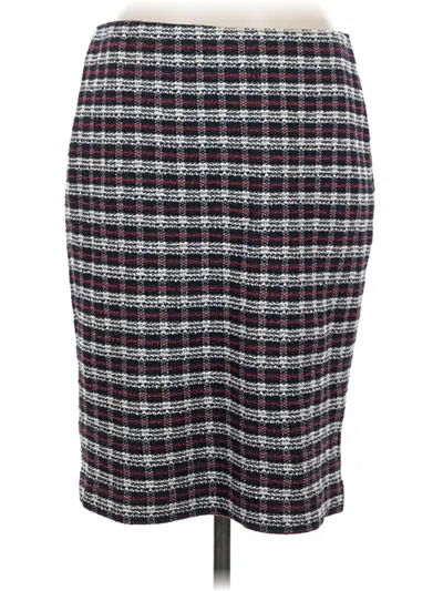 Pre-owned Court & Rowe Casual Skirt In Burgundy