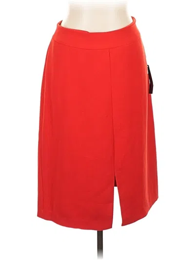 Court & Rowe Casual Skirt In Red
