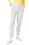 COURT & ROWE COURT & ROWE CLEAN FINISH STRETCH SEERSUCKER TROUSERS
