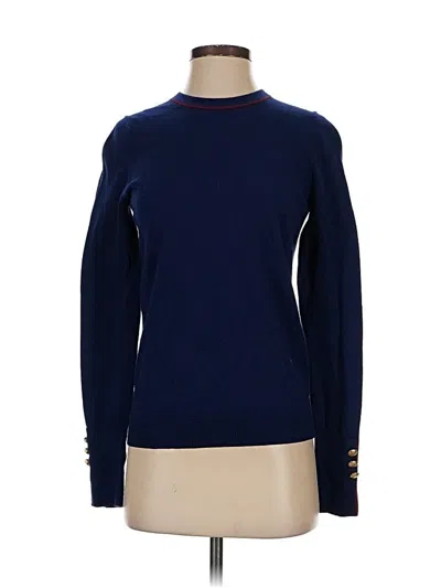 Pre-owned Court & Rowe Pullover Sweater In Blue