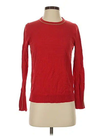 Pre-owned Court & Rowe Pullover Sweater In Red