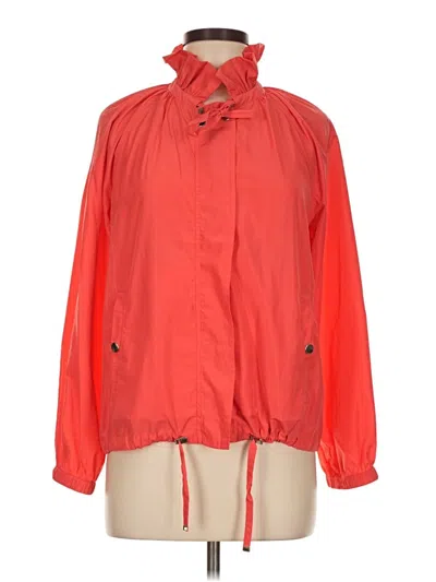 Pre-owned Court & Rowe Windbreaker Jacket In Red
