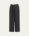 COURTNEY ZHENG HORST ASYMMETRIC WOOL PANTS