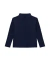 Courtside Kids Boys Half Zip In Blue