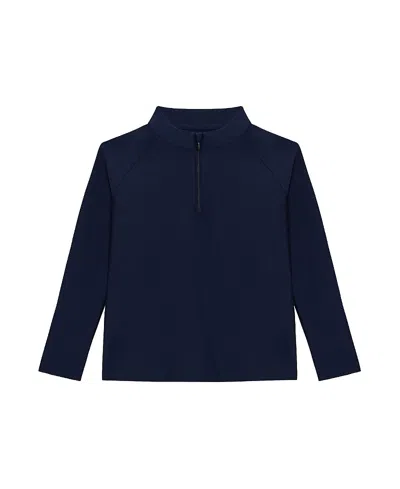 Courtside Boys' Half Zip Pullover - Little Kid, Big Kid In Blue