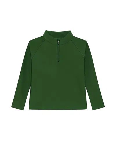 Courtside Boys' Half Zip Pullover - Little Kid, Big Kid In Green