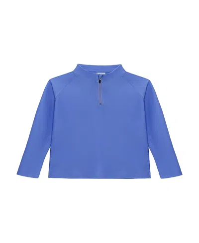 Courtside Boys' Half Zip Pullover - Little Kid, Big Kid In Blue