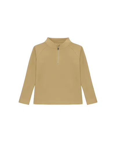 Courtside Boys' Half Zip Pullover - Little Kid, Big Kid In Brown