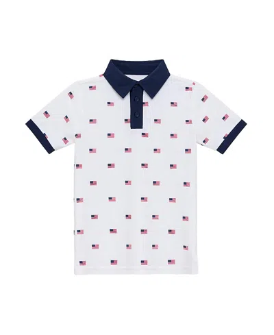 Courtside Boys' Polo Shirt - Little Kid, Big Kid In Multi