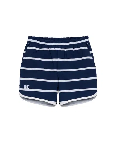 Courtside Kids Boys Retro Super Short In Blue