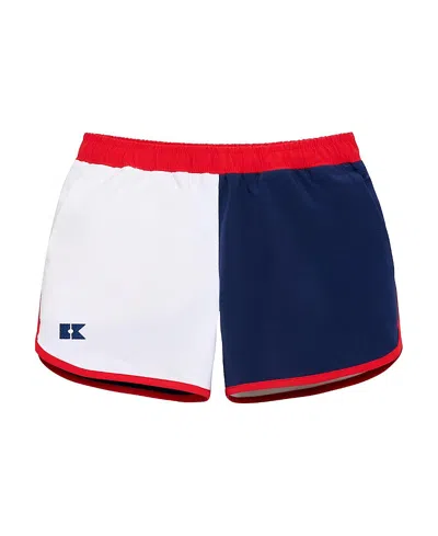 Courtside Boys' Retro Super Short Lined - Little Kid, Big Kid In Multi