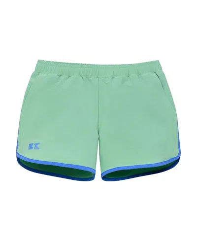 Courtside Boys' Retro Super Short - Little Kid, Big Kid In Green