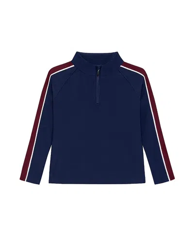 Courtside Boys' Sideline Half Zip Pullover - Little Kid, Big Kid In Blue