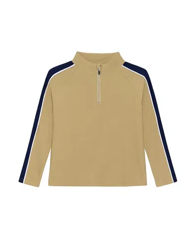 Courtside Boys' Sideline Half Zip Pullover - Little Kid, Big Kid In Nude