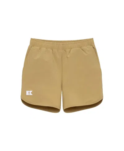 Courtside Kids Boys Super Short Lined In Khaki