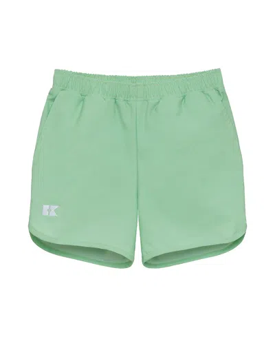Courtside Boys' Super Short Lined - Little Kid, Big Kid In Green