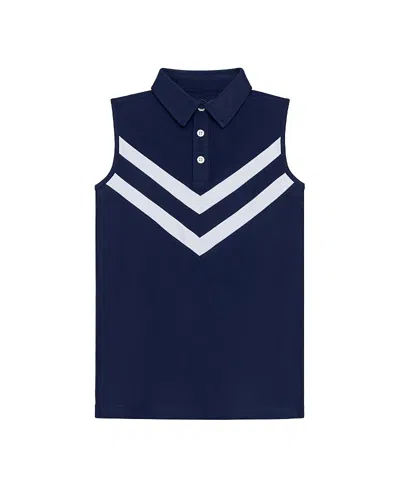 Courtside Girls' Cheer Tank - Little Kid, Big Kid In Blue