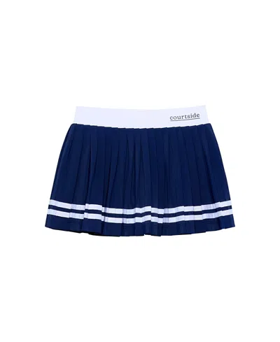 Courtside Girls' Leauge Pleated Skirt - Little Kid, Big Kid In Blue