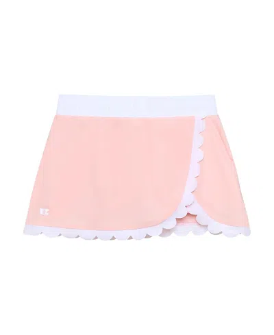 Courtside Girls' Scalloped Skort - Little Kid, Big Kid In Pink