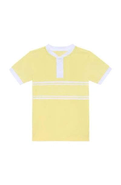 Courtside Kids Boys Blade Shirt In Yellow