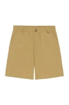 Courtside Kids Boys Dress Short Lined In Khaki