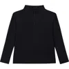 Courtside Kids Boys Half Zip In Animal Print