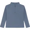 Courtside Kids Boys Half Zip In Blue