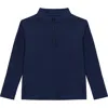 Courtside Kids Boys Half Zip In Blue