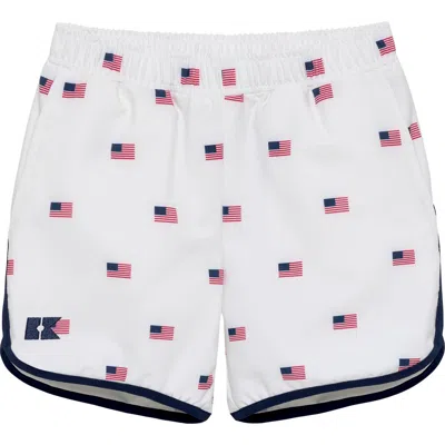 Courtside Kids Boys Retro Super Short Lined