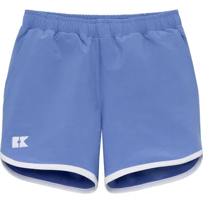 Courtside Kids Boys Retro Super Short Lined In Blue