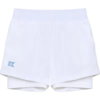 Courtside Kids Boys Running Short In White