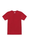 Courtside Kids Boys Practice Tee In Red