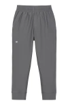 Courtside Kids Boys Warm-up Jogger Pant In Gray