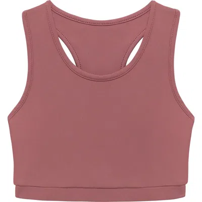 Courtside Kids Crop Top In Pink