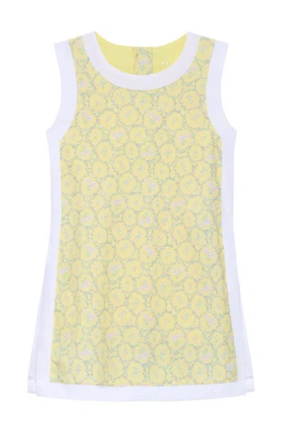 Courtside Kids Girls Lemon Love Dress In Yellow