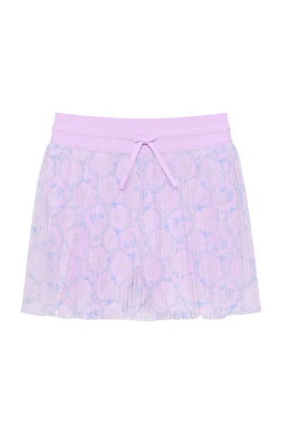Courtside Kids Girls Pleated Skort In Purple